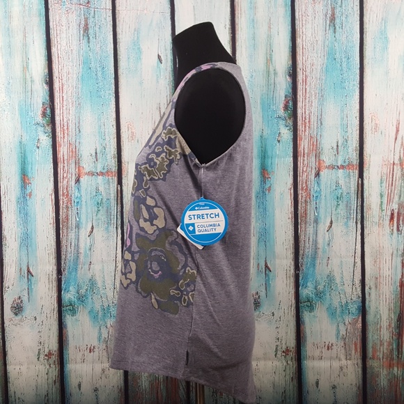 Columbia Camp Henry Floral Print Tank Top - Picture 3 of 7